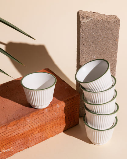 Flute Arabic Coffee Cups