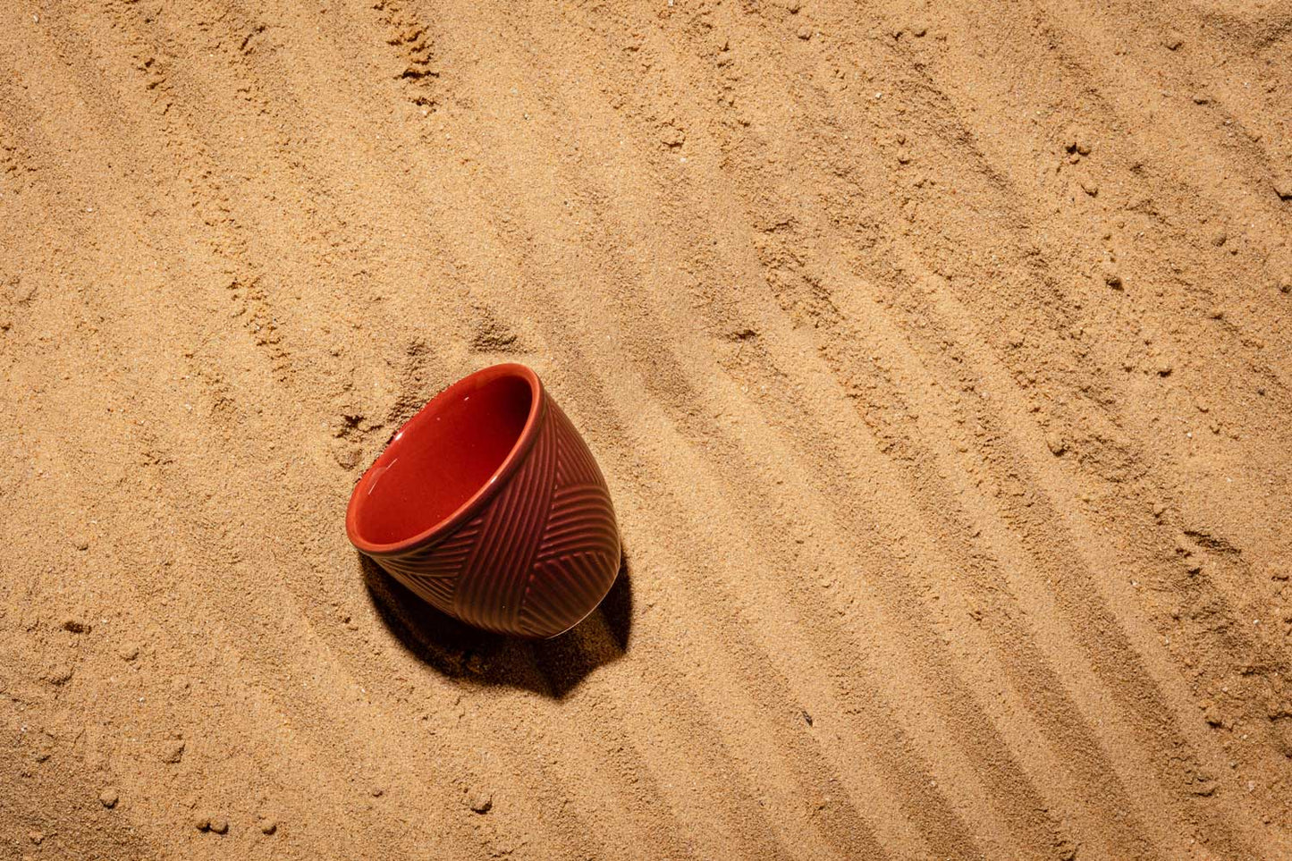 Aura Finjan Set - Maroon