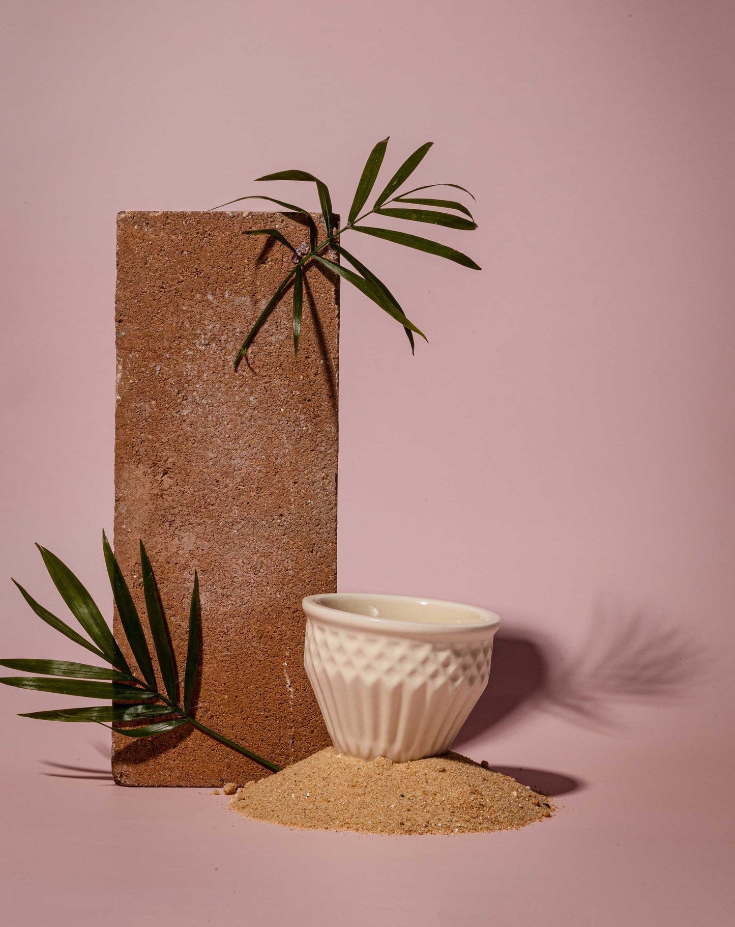 Diamond Finjan Set - Ivory