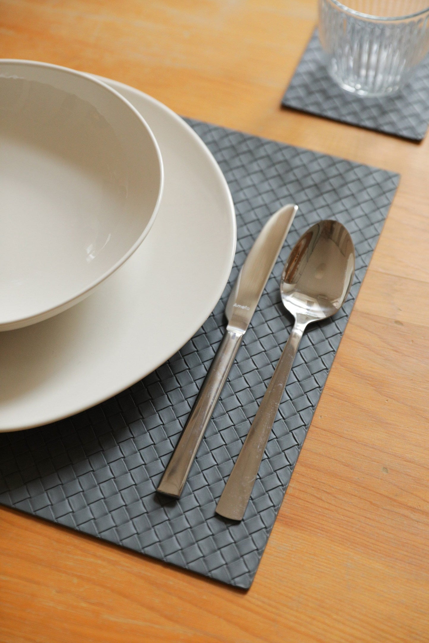 Nappa Placemat and coaster