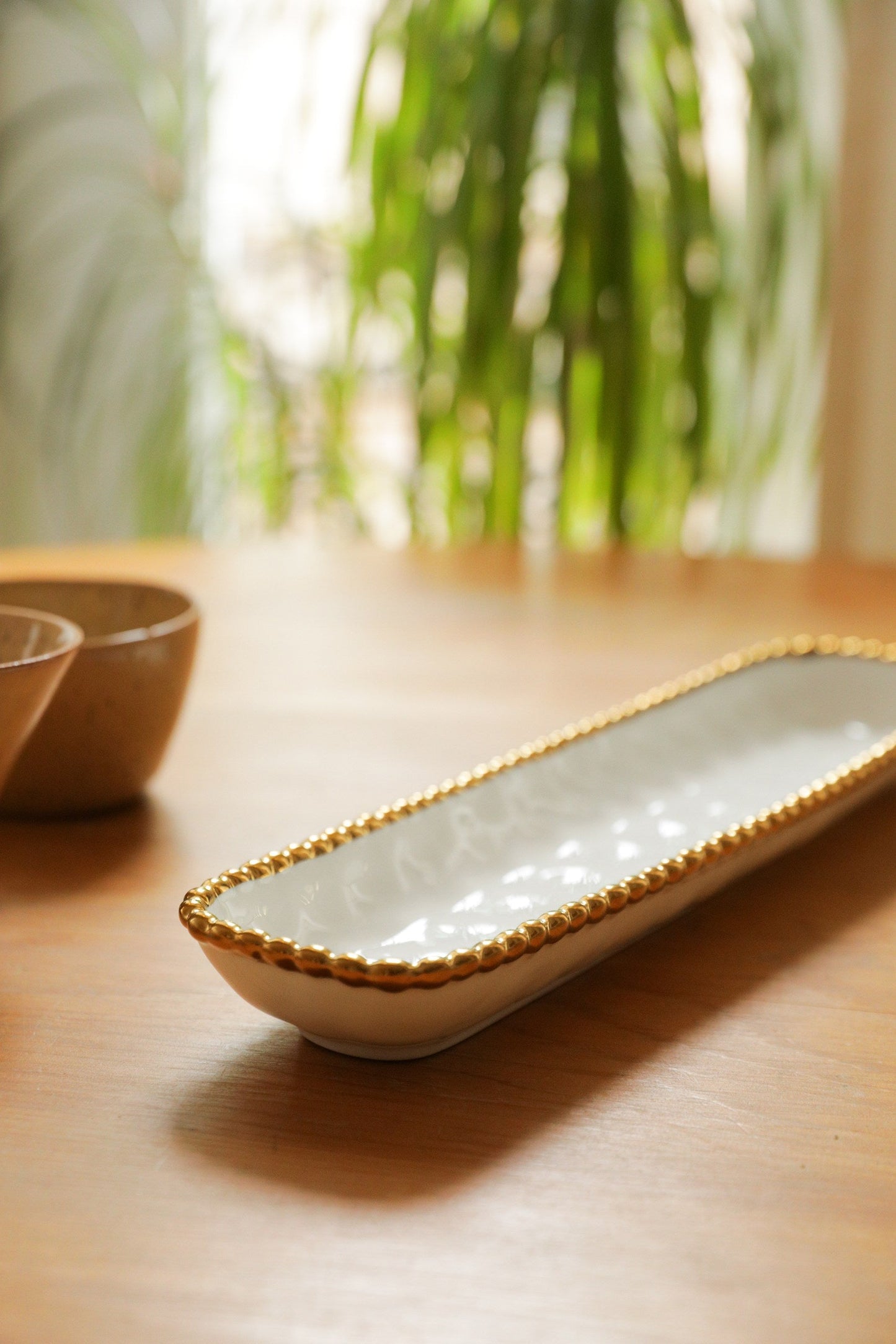 Beads Serving Plate - Slim