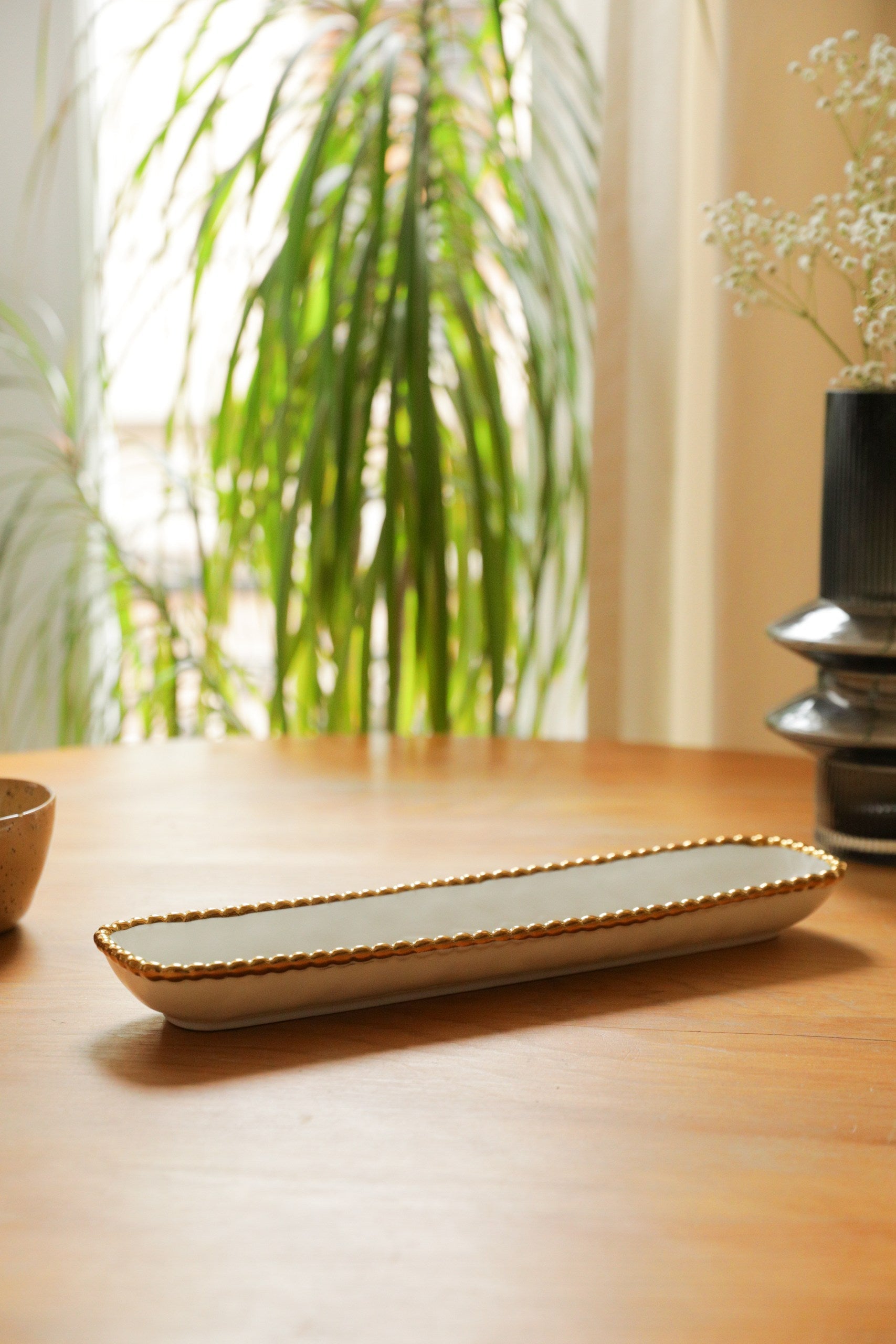 Beads Serving Plate - Slim