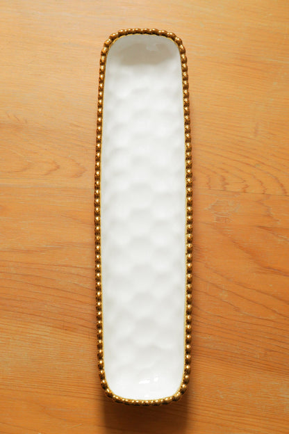 Beads Serving Plate - Slim