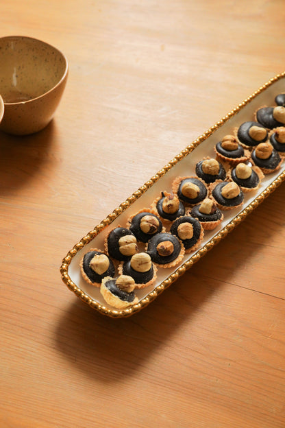 Beads Serving Plate - Slim