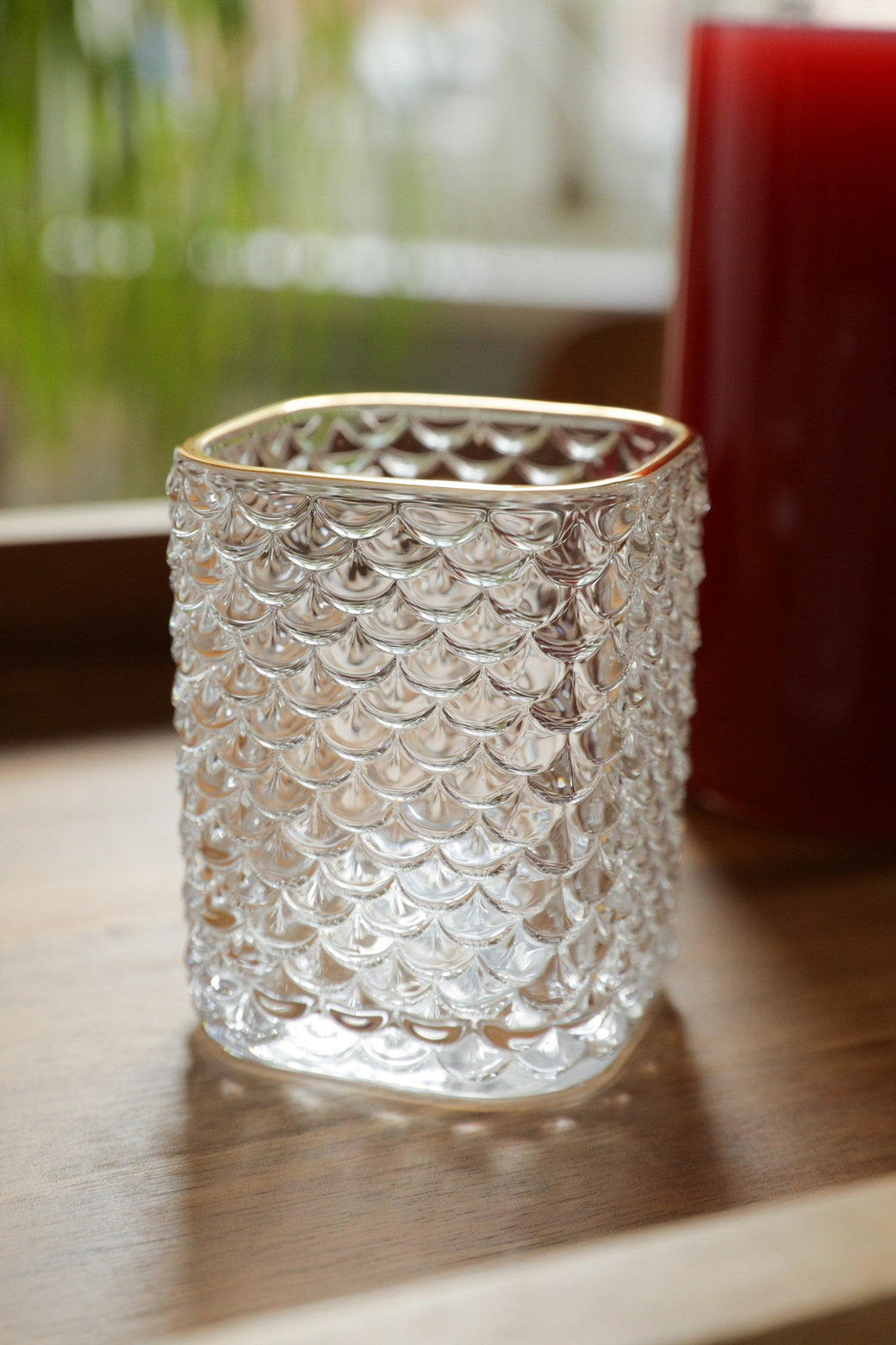 Lluvia Small Glass Cup