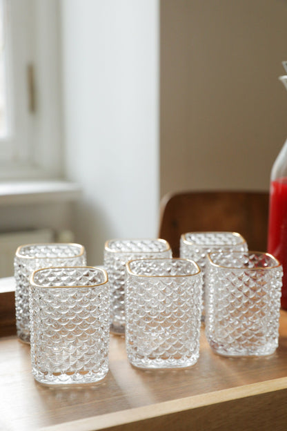 Lluvia Small Glass Cup