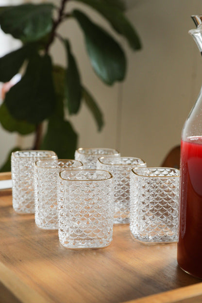 Lluvia Small Glass Cup