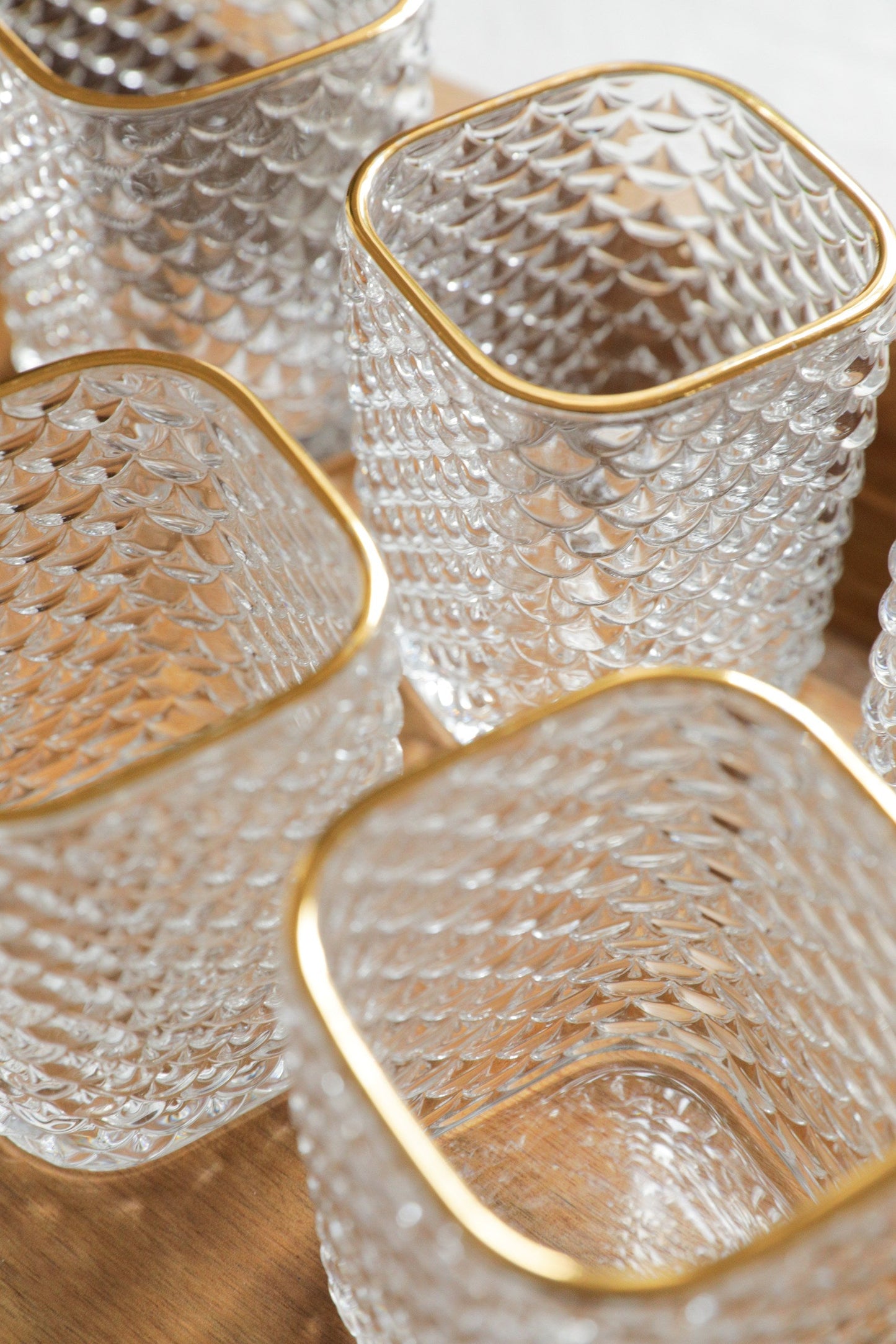 Lluvia Small Glass Cup