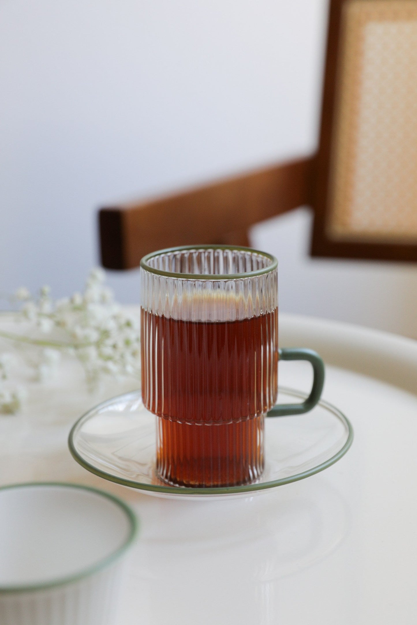 Flute Tea and Coffee Set