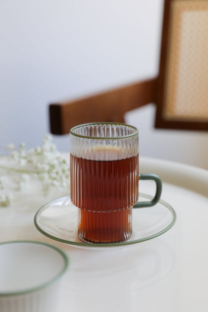 Flute Tea and Coffee Set