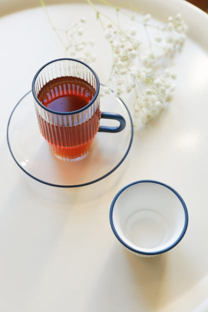 Flute Tea and Coffee Set